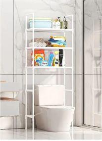 Напольный стеллаж для установки над унитазом 47х25х155 см