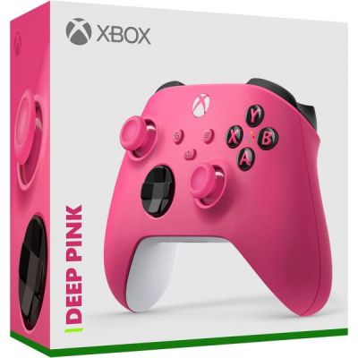 Геймпад Microsoft Wireless Controller Deep Pink (QAU-00083) | Зображення 3