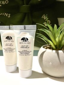 Маска для обличчя origins out of trouble™ 10 minute mask to rescue problem skin