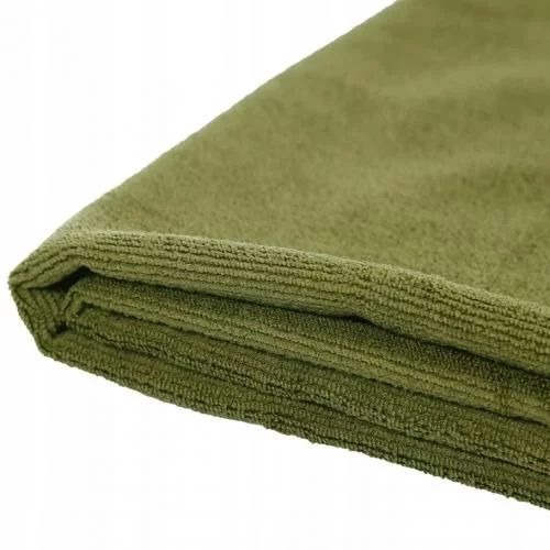 Похідний рушник мікрофібра міл-тек Рушник військовий MICROFIBRE Olive Туристичний  рушник розмір 120×60см Олива | Зображення 3