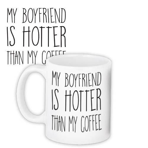 Кружка с принтом My boyfriend is hotter... 330 мл (KR_FR015)