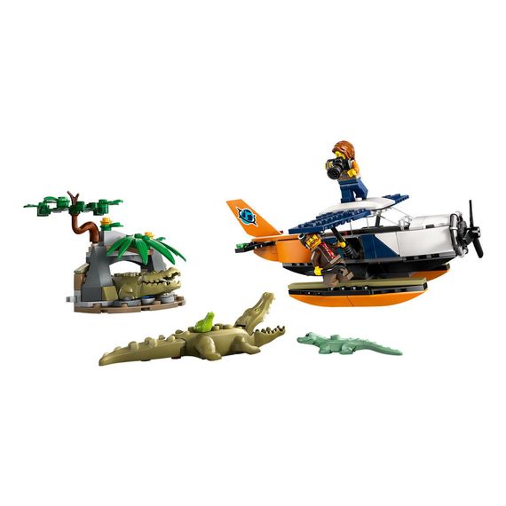 Конструктор LEGO City Водний літак для дослідження джунглів (60425) | Зображення 2