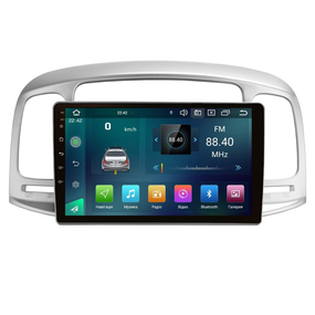 Штатна магнітола Cyclone C9-007 4+64Gb. DSP. CARPLAY. 4G Hyundai Accent 2006-2012
