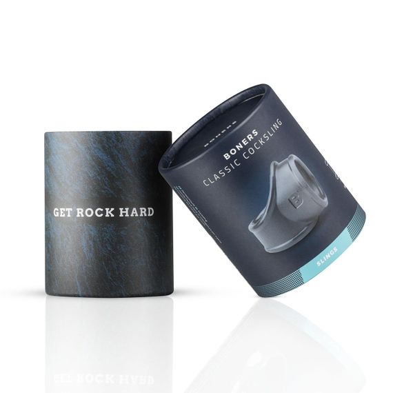 Ерекційне кільце Boners Clsssic Cocksling — Grey sexstyle | Зображення 2