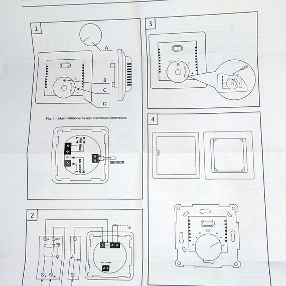 Терморегулятор для теплої підлоги RTC70 SL | Зображення 6