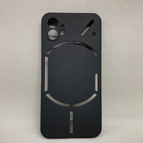 Чехол СофтТач Nothing Phone 1 Противоударный SoftTouch Silicone Черный