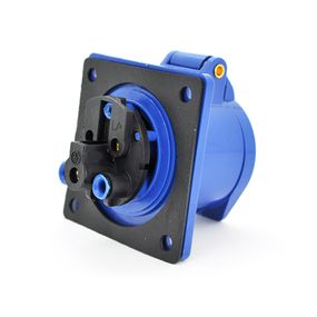 Розетка накладна пряма SF-313, 3 полюси, 2Р + E, 16А, 380V, IP44