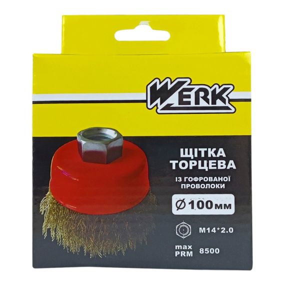 Щітка торцева Werk WE107100 | Зображення 1