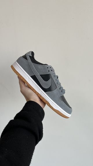 Кросівки зимові низькі Dunk Low Black Silver Хутро  , В'єтнам зима 0278 45 28.5 - 29 | Зображення 2