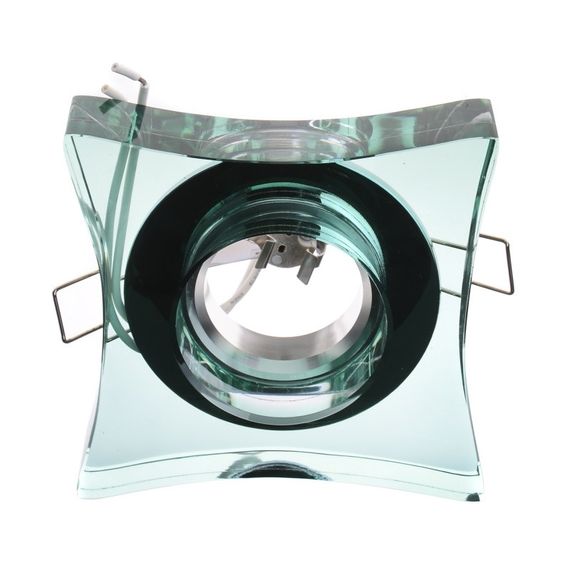 Світильник точковий декоративний HDL-G152 Green Crystal MR16