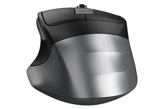 Миша бездротова A4Tech Fstyler FG35 (Grey),  USB, колір чорний+сірий | Зображення 2