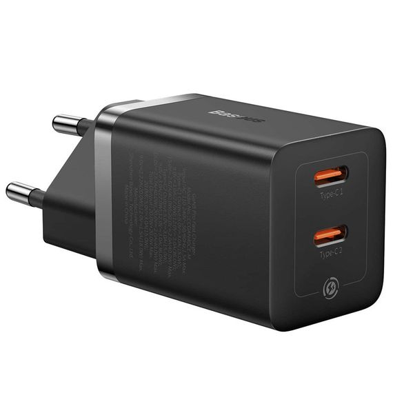 СЗУ Baseus GaN5 Pro OS + Type-C to Type-C 40W (CCGP18010) Black | Зображення 3