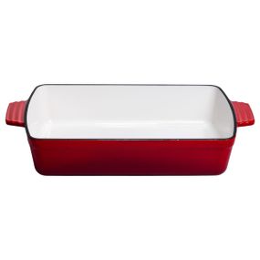 Форма для запікання чавунна 3 л червоний Yiwu HP-FLG-16 RED