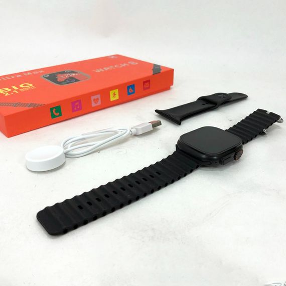 Смарт часы WATCH L8 Ultra Max. KR-851 Цвет: черный | Зображення 4