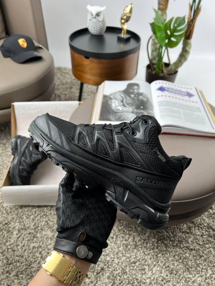 Мужские зимние кроссовки  Salomon XT-6 Black Fur, Вьетнам 46 | Зображення 9