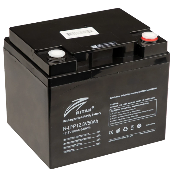 Ritar R-LFP12.8V50AH Акумуляторна батарея
