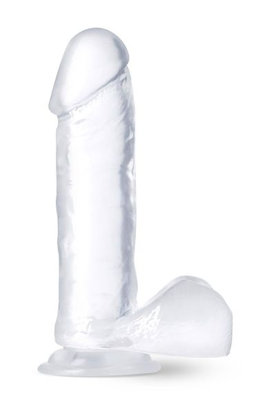 Фалоімітатор реалістичний на присосці Blush B Yours прозорий, 20.3 х 4.4 см