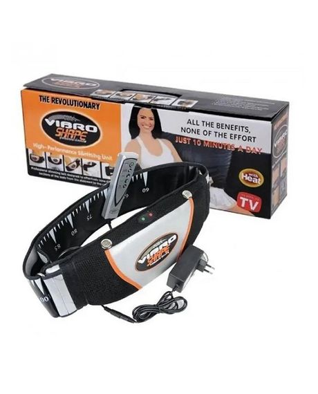 Пояс вібромасажер Vibro Shape EL-320-6 з пультом, 5 програм інтенсивності масажу + прогрів | Зображення 2