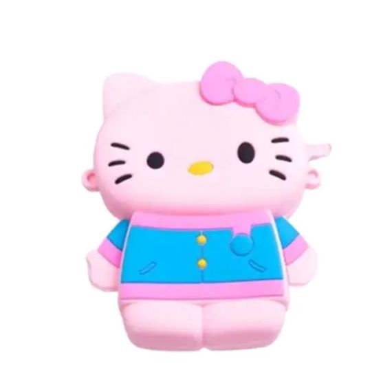 Детская силиконовая сумочка Hello Kitty 13*10*3 см Розовый HP-55-1P | Зображення 1