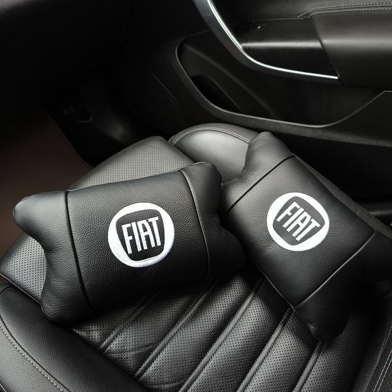 Подушка подголовник в подарок Fiat Фіат, Подушка под голову для поездок, Подушка для TP-429 поддержания головы | Зображення 9