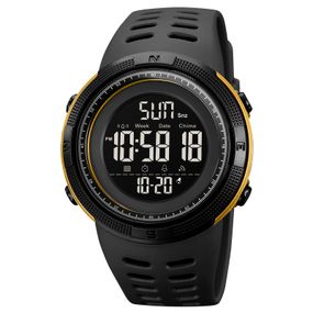 Чоловічий годинник Skmei 2070BKGD Black-Gold