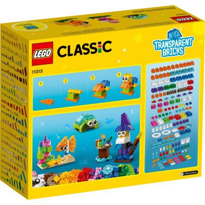 Конструктор LEGO Classic Прозорі кубики для творчості (11013) | Зображення 4