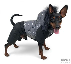 Зимовий комбінезон з світловідбиваючої тканини A-61