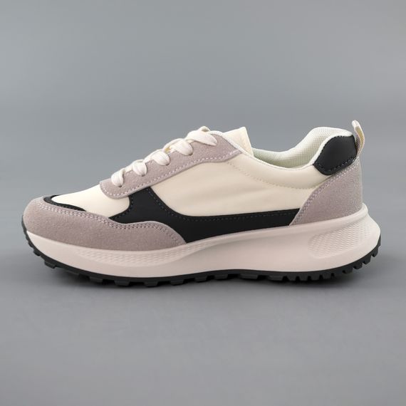 Кросівки жіночі 591569 Молочні сірі 36 37 38 39 40 41 | Зображення 2