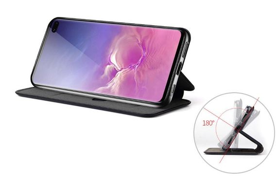 Чохол-книжка Primolux Besus для Samsung Galaxy S10 Plus (SM-G975) - Black | Зображення 1