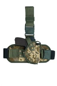 Кобура ПМ стегновий бедро на ногу з платформою oxford 600d піксель