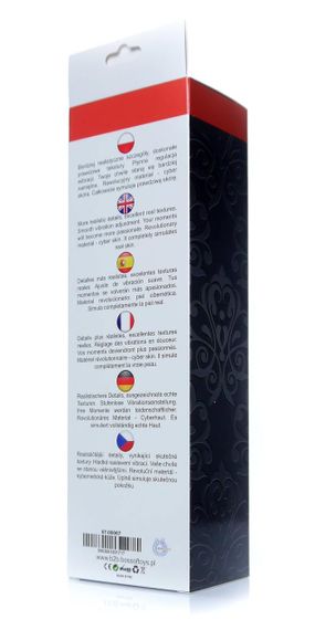 Вібратор Boss Series - Real Skin Flash, (довжина 23 см, діаметр 4 см) BS6700067 sexstyle | Зображення 7