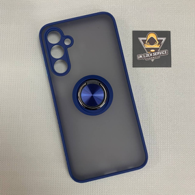 Чохол накладка для Samsung Galaxy A25 Goospery Ring Magnet Синій