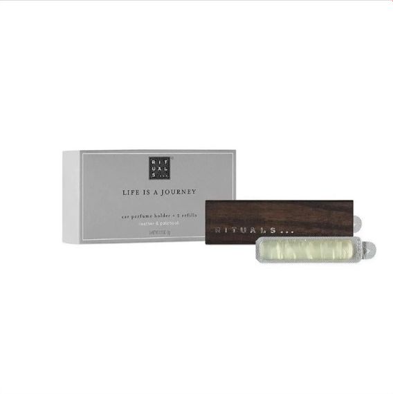 Автомобильный парфюм RITUALS... SPORT Life is a Journey car perfume holder + 2 refills Leather & Patchouli (3 g)