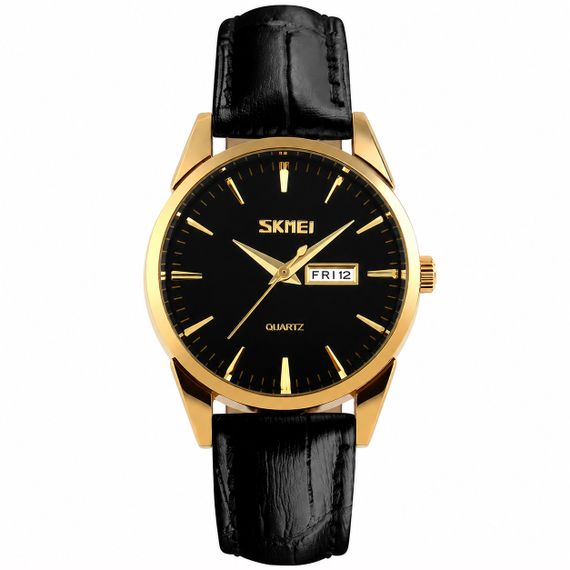 Жіночий годинник Skmei 9073GDBK-S Gold-Black lady