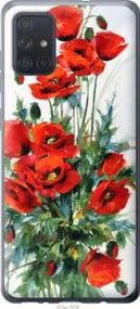 Чехол на Samsung Galaxy A71 2020 A715F Маки из силикона FCh_018529