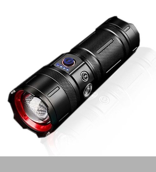 Ліхтар з функцією Power Bank, індикацією заряду, ЗУ Type-C, zoom XPRO CB-B53-TG (47488-B53_449)