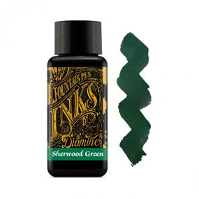 Чернила для перьевых ручек Diamine Ink 30мл, Sherwood Green