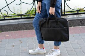 Сумка для ноутбука (под размер 15 дюймов) 4Profi оксфорд черная 21484