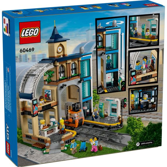 Конструктор LEGO City Центральний залізничний вокзал (60469) | Зображення 7
