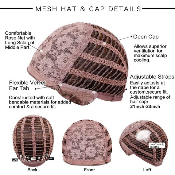 Парик женский каштановый омбре волнистый с челкой 51 см длинный, термостойкие синтетические волосы коричневые | Зображення 7