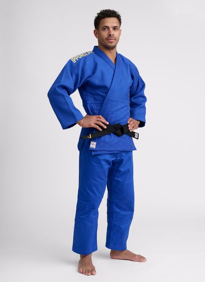 Кімоно для дзюдо ліцензійне IPPONGEAR, серія LEGEND 2 (IJF Approved), синє, розмір 190, Regular (прямий крій) | Зображення 1