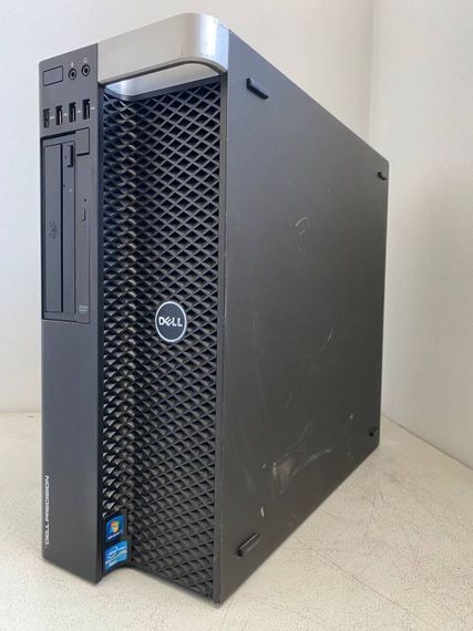 Робоча станція Dell Precision T5600 Tower / 2x Intel Xeon E5-2650L (8 (16) ядер по 1.8 - 2.3 GHz) / 32 GB DDR3 / 256 GB SSD / nVidia Quadro K620, 2 GB GDDR3, 128-bit / DVD-ROM б/в + Подарунок Розумна інтерактивна зубна щітка Colgate Connect M1 / Bluetooth | Зображення 1