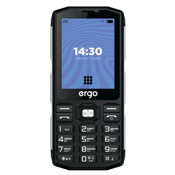 Мобільний телефон Ergo E282 Black | Зображення 1