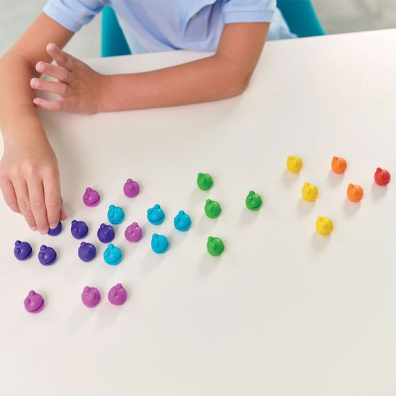Ігровий набір для навчання рахунку "Веселі жаби Numberblobs" Learning Resources HM94490-UK 120 жабок | Зображення 5