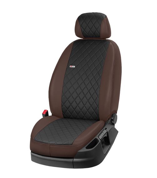 Авточехлы из экокожи Eco Grand 2020 (передние) для Ford Custom 2013-2024 гг | Зображення 9