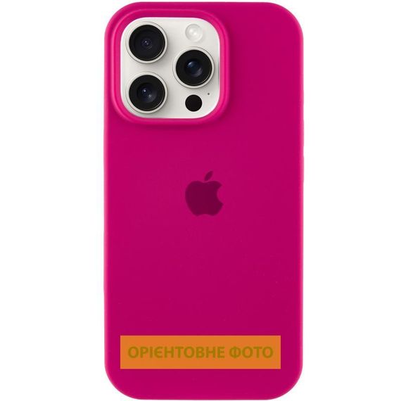 Чохол Silicone Case Full Protective (AA) для Apple iPhone 17 (6.3") Червоний / Rose Red