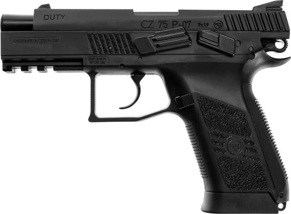 Пістолет страйкбольний ASG CZ75 P-07 Duty CO2. Blowback. кал. 6 мм | Зображення 2