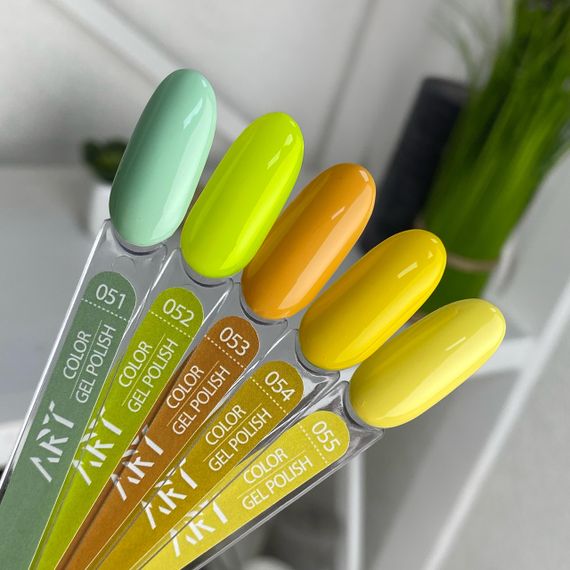 Гель-лак ART in detail 55 (пастельний жовтий) 6мл | Зображення 1
