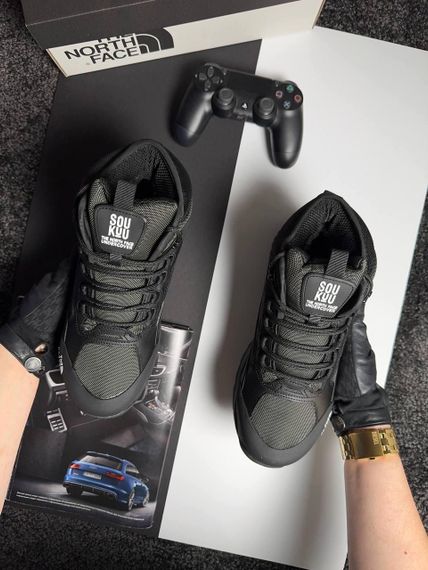 Кросівки зимові The North Face x SOUKUU Glenclyffe Fur Black Khaki захист від морозу, ідеально зимовий прорив сезону A4851 43 28.0 см | Зображення 6