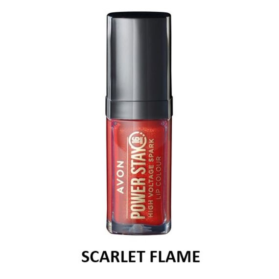 Жидкая губная помада Avon «СуперСтейкость» | Красное пламя (Scarlet Flame) | до 16 часов 7 мл